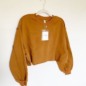 Cropped sweatshirt